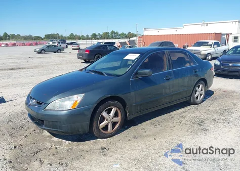 2004 Honda Accord 2.4 Ex из США, поврежденный, VIN 1HGCM56854A088508